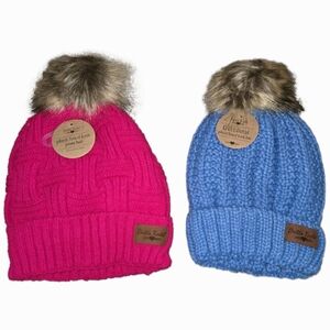 2 For 1 Mom/Child Matching Beanie Set